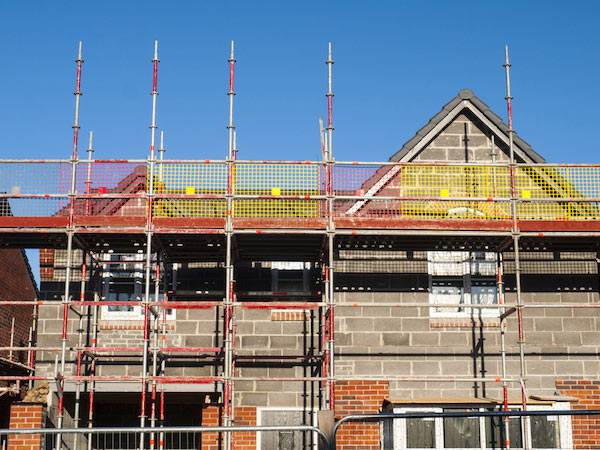 Houses under construction Requiring building warranty insurance
