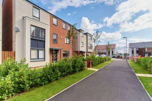 new houses just built