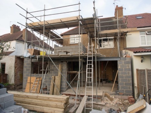 Extension Construction Site