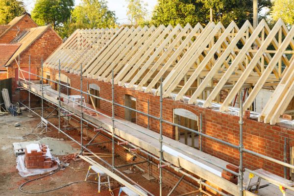 UK house construction
