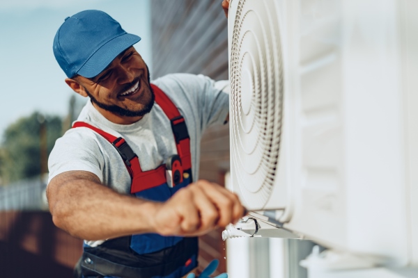 Outside Air Conditioning Unit Repair
