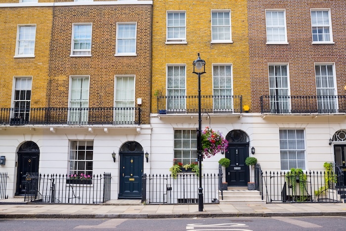 houses in London price changes